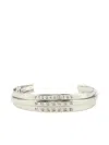 Mm6 Maison Margiela 'numeric' Bracelet In Silver