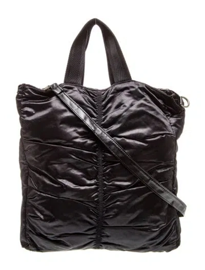 Pre-owned Mm6 Maison Margiela Nylon Backpack In Black