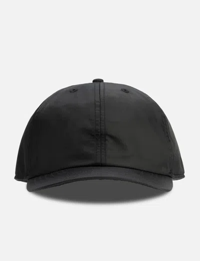 Mm6 Maison Margiela Nylon Baseball Cap In Black/黑色/블랙/ブラック
