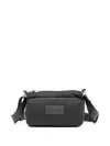 Mm6 Maison Margiela Number-patch Cross Body Bag In Black