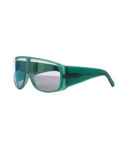 Mm6 Maison Margiela Occhiali Da Sole Mm6 Mask Green