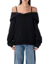 Mm6 Maison Margiela Sweatshirt In Black