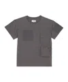 Mm6 Maison Margiela Man T-shirt Grey Size M Cotton In Black
