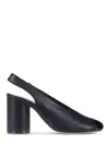Mm6 Maison Margiela Anatomic Sandals In Black