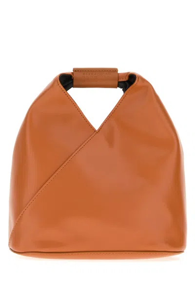 Mm6 Maison Margiela Orange Synthetic Leather Japanese Handbag