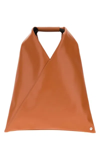 Mm6 Maison Margiela Orange Synthetic Leather Japanese Handbag
