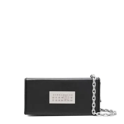 Mm6 Maison Margiela Small Leather Goods In Black