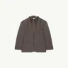 Mm6 Maison Margiela Overized Wool Blazer In Multi