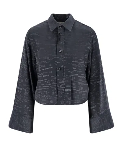 MM6 MAISON MARGIELA MM6 MAISON MARGIELA JACQUARD CONVERTIBLE SHIRT