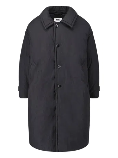 Mm6 Maison Margiela Oversize Jacket In Black