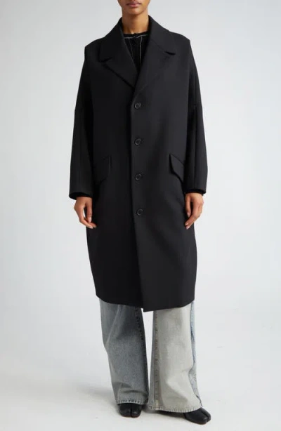 Mm6 Maison Margiela Coats In Black
