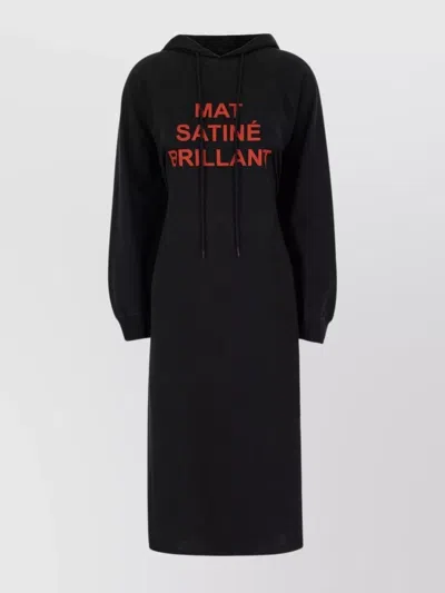 MM6 MAISON MARGIELA OVERSIZE SWEATSHIRT WITH HOOD AND PRINT