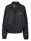 Mm6 Maison Margiela Oversized Bomber Jacket Jackets Black