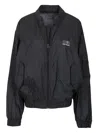 Mm6 Maison Margiela Oversized Bomber Jacket Jackets Black