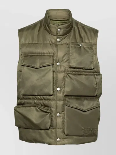 MM6 MAISON MARGIELA PADDED MANDARIN COLLAR CARGO JACKET