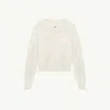 Mm6 Maison Margiela Paint Residue Knit In White