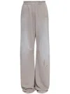 Mm6 Maison Margiela Paint-splatter Track Pants In Neutrals