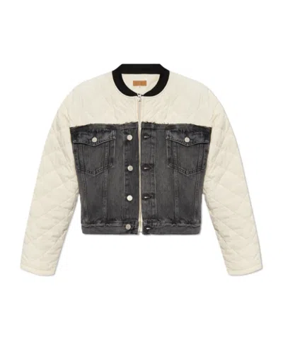 MM6 MAISON MARGIELA MM6 MAISON MARGIELA PANELLED QUILTED JACKET
