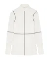 Mm6 Maison Margiela Poplin Shirt In White