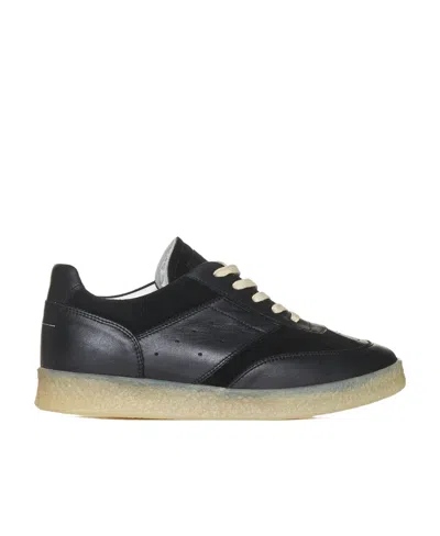 MM6 MAISON MARGIELA MM6 MAISON MARGIELA PANELLED LACE-UP SNEAKERS