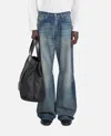 Mm6 Maison Margiela Pants 5 Pockets In Blue
