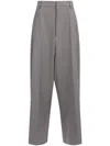 Mm6 Maison Margiela Fluid Gabardine Trousers
