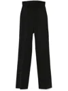 Shop Mm6 Maison Margiela Pants In Black