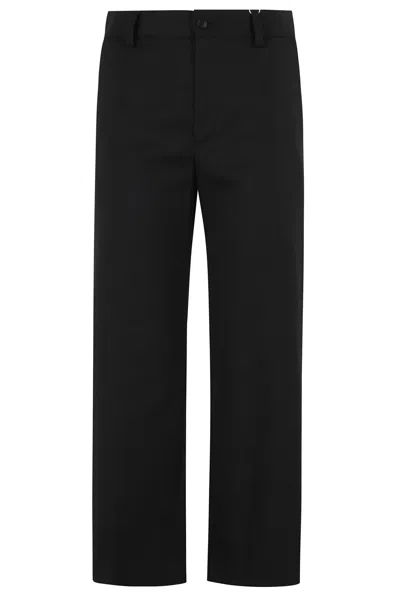 Mm6 Maison Margiela Pants In Black