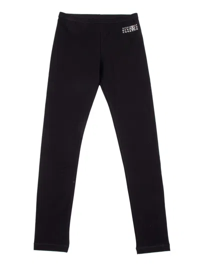 Mm6 Maison Margiela Pants In Black