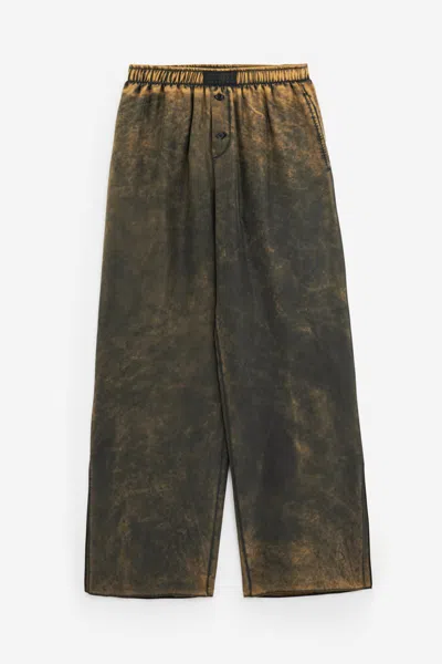 Mm6 Maison Margiela Pants In Brown