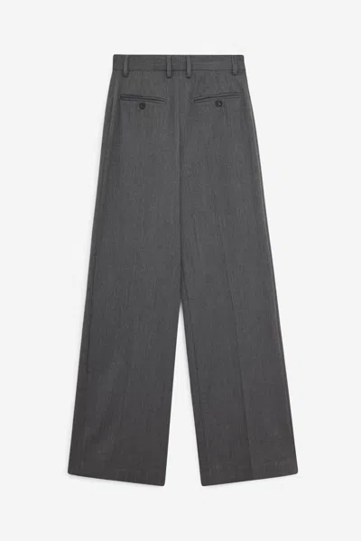 Mm6 Maison Margiela Pants In Gray