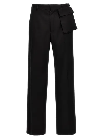 Mm6 Maison Margiela Pants  In Black