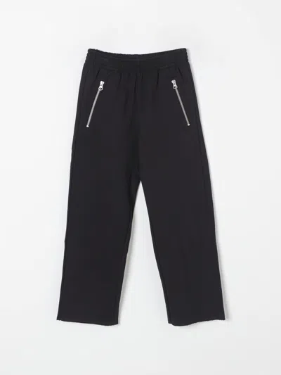 Mm6 Maison Margiela Pants  Kids Color Black In Schwarz