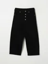 Mm6 Maison Margiela Pantaloni In Schwarz