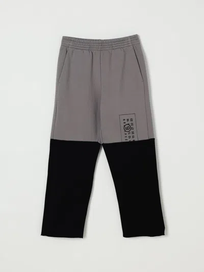 Mm6 Maison Margiela Pants  Kids Color Grey In Multi