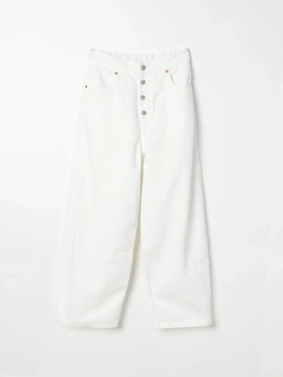 Mm6 Maison Margiela Trousers  Kids Colour Ivory