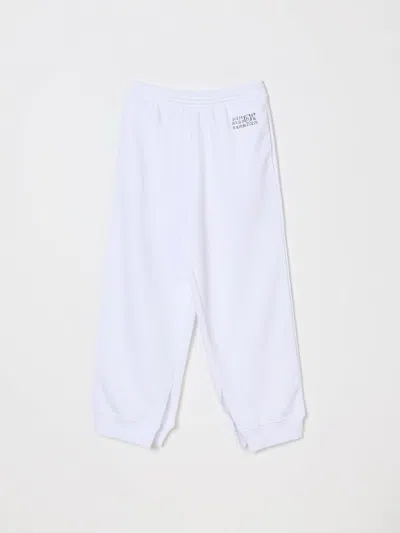 Mm6 Maison Margiela Pants Kids  In White
