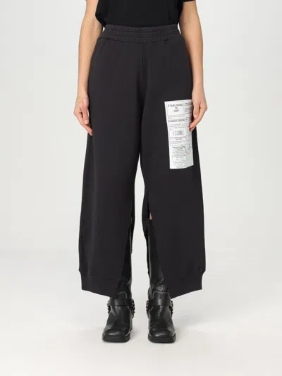 MM6 MAISON MARGIELA PANTS MM6 MAISON MARGIELA WOMAN COLOR BLACK,G52504002