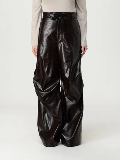 Mm6 Maison Margiela Pants  Woman Color Brown