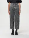 Mm6 Maison Margiela Pants  Woman Color Grey In Grey
