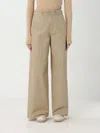 Mm6 Maison Margiela Straight Leg Tailored Trousers In Sand