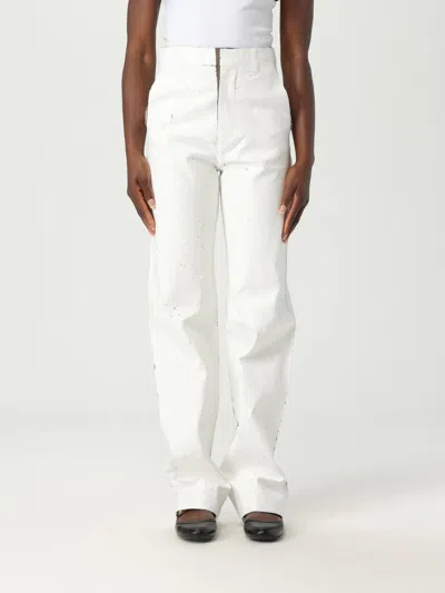Mm6 Maison Margiela Pants  Woman Color White