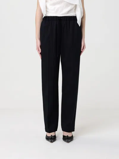 Mm6 Maison Margiela Pants Woman  In Metallic