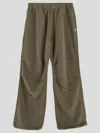 Mm6 Maison Margiela Green Tucked Sweatpants In Multicolor
