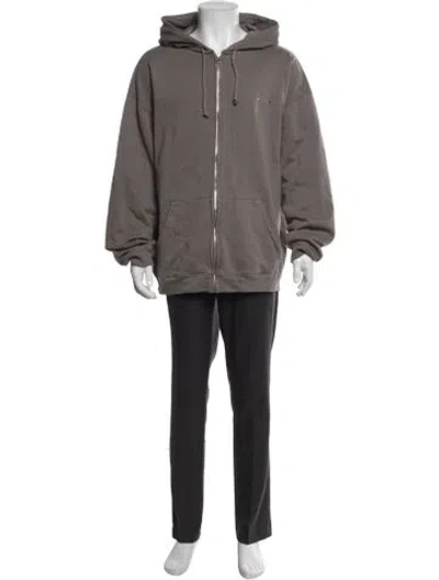 Pre-owned Mm6 Maison Margiela Parka In Gray