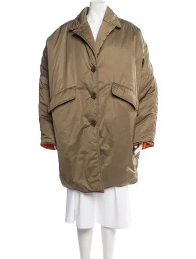Pre-owned Mm6 Maison Margiela Parka In Green