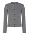 Mm6 Maison Margiela Long Sleeve Knitwear Featuring Front Pockets In Gray