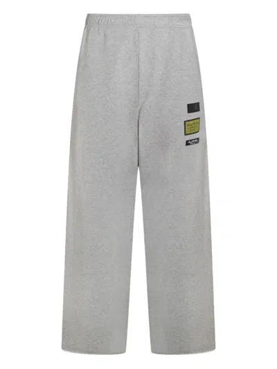 Mm6 Maison Margiela Mm6 Elasticated Patch Pocket Trousers In Gray
