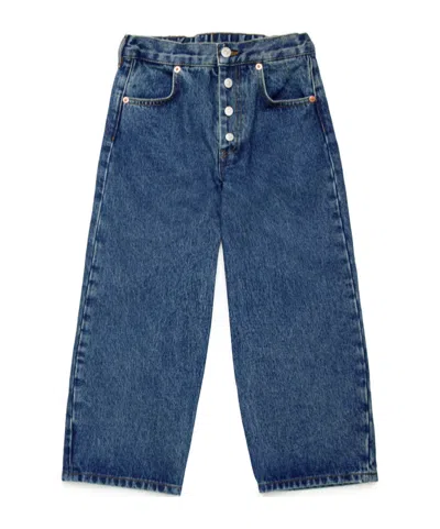 MM6 MAISON MARGIELA PATCH STRAIGHT JEANS