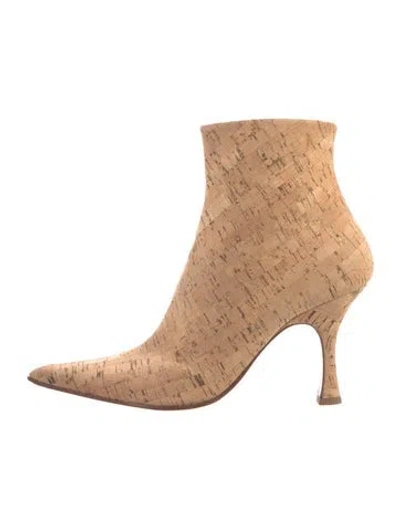 Pre-owned Mm6 Maison Margiela Patterned Boots In Neutrals